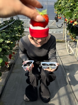 「BEAMS（ビームス）のアイテム（帽子）」を使った、Sefumiさん（レディース・170cm）の春コーディネート