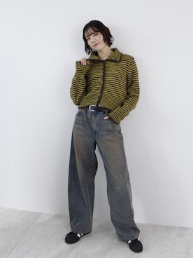 「ABYS（アビス）のアイテム」を使った、Sefumiさん（レディース・170cm）の春コーディネート