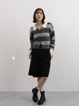 「ABYS（アビス）のアイテム」を使った、Sefumiさん（レディース・170cm）の夏コーディネート