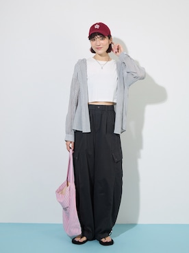 「ABYS（アビス）のアイテム」を使った、Sefumiさん（レディース・170cm）の秋コーディネート