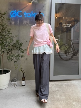 「ABYS（アビス）のアイテム」を使った、Sefumiさん（レディース・170cm）の秋コーディネート