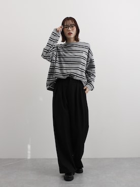 「ABYS（アビス）のアイテム」を使った、Sefumiさん（レディース・170cm）の夏コーディネート