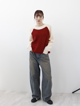「ABYS（アビス）のアイテム」を使った、Sefumiさん（レディース・170cm）の春コーディネート
