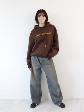 「ABYS（アビス）のアイテム」を使った、Sefumiさん（レディース・170cm）の春コーディネート