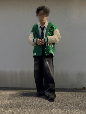 「アイテム（おもちゃ）」を使った、hirotoさん（メンズ・167cm・10代）の秋コーディネート