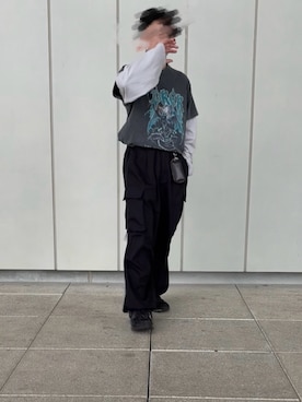 「アイテム（雑貨/ホビー）」を使った、hirotoさん（メンズ・167cm）の秋コーディネート