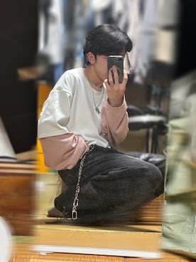 「アイテム（財布/小物）」を使った、hirotoさん（メンズ・167cm）の秋コーディネート