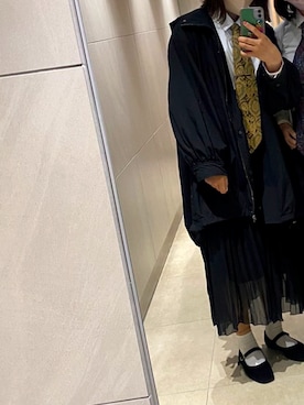 「GRL（グレイル）のアイテム（ミリタリージャケット）」を使った、piyopiyoさん（レディース・163cm）の春コーディネート