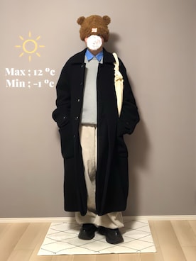いとぴさん(メンズ・164cm)の冬コーディネート