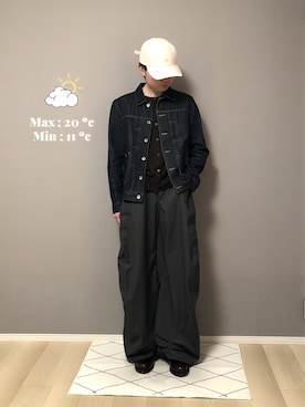 「STILL BY HAND（スティルバイハンド）のアイテム」を使った、　いとぴさん（メンズ・164cm）の春コーディネート