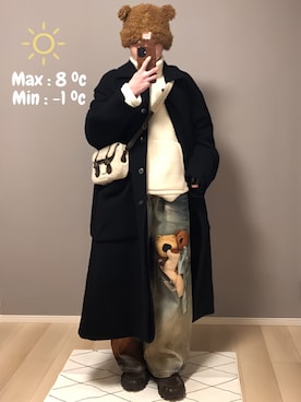 いとぴさん(メンズ・164cm)の冬コーディネート