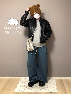 いとぴさん(メンズ・164cm)の冬コーディネート