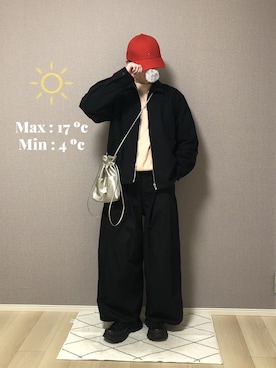 　いとぴさん（メンズ・164cm）の冬コーディネート