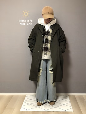 　いとぴさん（メンズ・164cm）の春コーディネート