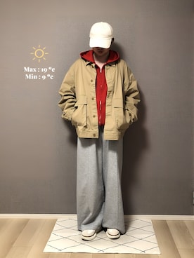 　いとぴさん（メンズ・164cm）の春コーディネート