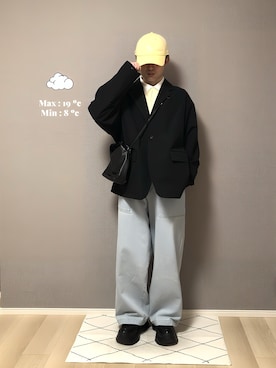 　いとぴさん（メンズ・164cm）の春コーディネート