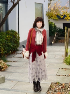 「Samantha Thavasa Petit Choice（サマンサタバサ　プチチョイス）のアイテム（バッグ）」を使った、夏未さん（レディース・162cm）の春コーディネート