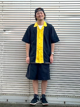 「AIR JORDAN（エアジョーダン）のアイテム（スニーカー）」を使った、NOzさん（メンズ・182cm）の秋コーディネート