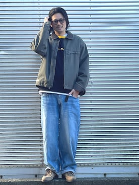 「H&M」｜NOzさん（メンズ・182cm）の秋コーディネート