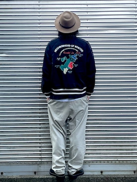 「RAGEBLUE（レイジブルー）のアイテム」を使った、NOzさん（メンズ・182cm）の春コーディネート