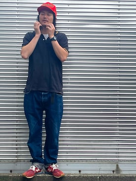 「DOARAT（ドゥアラット）のアイテム」を使った、NOzさん（メンズ・182cm）の夏コーディネート