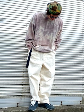 「BACK NUMBER（バックナンバー）のアイテム（スウェット）」を使った、NOzさん（メンズ・182cm）の春コーディネート