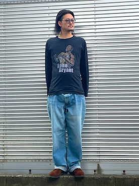 「BUTTERO（ブッテロ）のアイテム（ブーツ）」を使った、NOzさん（メンズ・182cm）の秋コーディネート