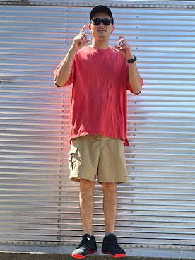 「IRIE（イリエ）のアイテム」を使った、NOzさん（メンズ・182cm）の秋コーディネート