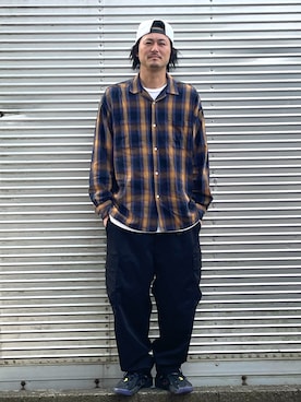 「Reebok(リーボック)のアイテム」を使った、NOzさん(メンズ・182cm)の秋コーディネート