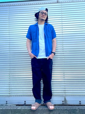 「RAG MACHINE（ラグマシーン）のアイテム」を使った、NOzさん（メンズ・182cm）の秋コーディネート