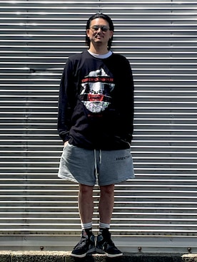 「AIR JORDAN（エアジョーダン）のアイテム」を使った、NOzさん（メンズ・182cm）の春コーディネート