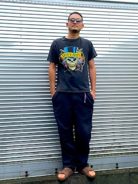 「RAG MACHINE（ラグマシーン）のアイテム」を使った、NOzさん（メンズ・182cm）の夏コーディネート