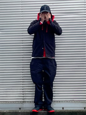 「ZARA（ザラ）のアイテム（ブルゾン）」を使った、NOzさん（メンズ・182cm）の秋コーディネート