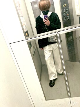 「SVEC（シュベック）のアイテム（ローファー）」を使った、hiravoさん（メンズ・174cm）の冬コーディネート
