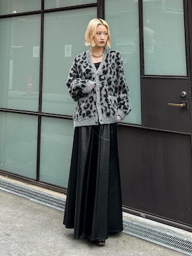 「モノトーンスタイル」｜mi-さん（レディース・156cm）の秋コーディネート