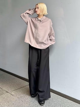 「CULLNI（クルニ）のアイテム」を使った、mi-さん（レディース・156cm）の夏コーディネート