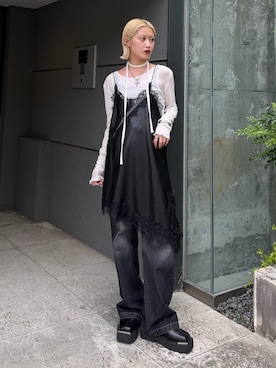 「Lui's（ルイス）のアイテム」を使った、mi-さん（レディース・156cm）の夏コーディネート