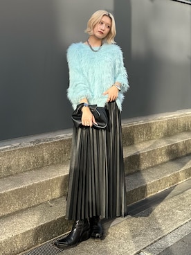 「アイテム（アクセサリー）」を使った、mi-さん（レディース・156cm）の夏コーディネート