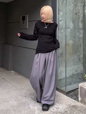 mi-さん（レディース・156cm）の秋コーディネート