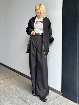 「CULLNI（クルニ）のアイテム」を使った、mi-さん（レディース・156cm）の夏コーディネート