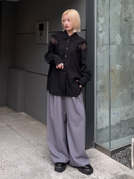 mi-さん（レディース・156cm）の秋コーディネート