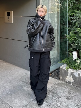 mi-さん（レディース・156cm）の冬コーディネート