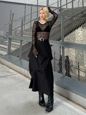 mi-さん（レディース・156cm）の夏コーディネート