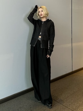 mi-さん（レディース・156cm）の冬コーディネート