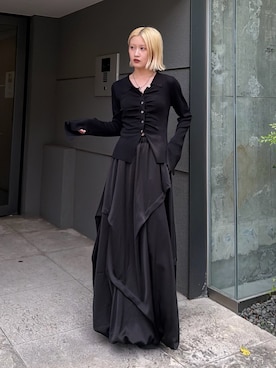 「Lui's（ルイス）のアイテム」を使った、mi-さん（レディース・156cm）の夏コーディネート