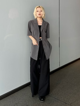 mi-さん（レディース・156cm）の春コーディネート