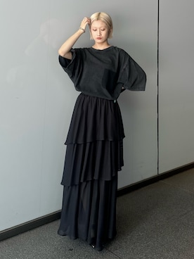 「Lui's（ルイス）のアイテム」を使った、mi-さん（レディース・156cm）の夏コーディネート