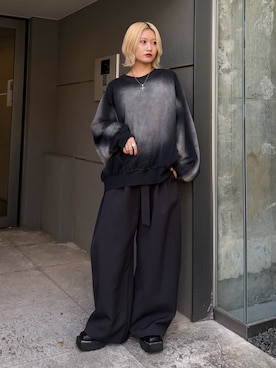 「Lui's（ルイス）のアイテム」を使った、mi-さん（レディース・156cm）の秋コーディネート