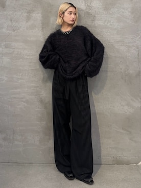 「モノトーンスタイル」｜mi-さん（レディース・156cm）の秋コーディネート