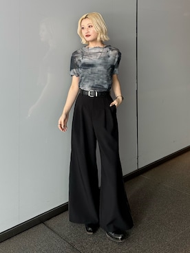 「Lui's（ルイス）のアイテム」を使った、mi-さん（レディース・156cm）の春コーディネート